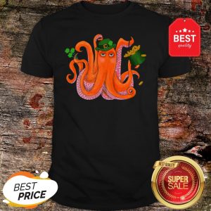 Official Funny Irish Octopus St Patrick’s Day Shirt