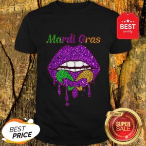 Official Mardi Gras Lip Biting Shirt