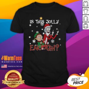 Great Ugly Christmas Rick And Morty Merry Schwiftmas Is This Jolly Enough Sweat Shirt