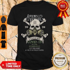 Skull Avenged Sevenfold 2020 Pandemic Covid-19 In Case Of Emergency Shirt