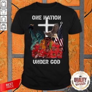Chicago Blackhawks One Nation Under God Shirt