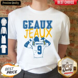 Top Geaux Jeaux 9 shirt