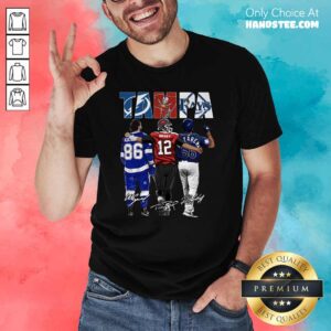 Terrific Tampa Kucherov Tom Brady Arozarena 2 Shirt