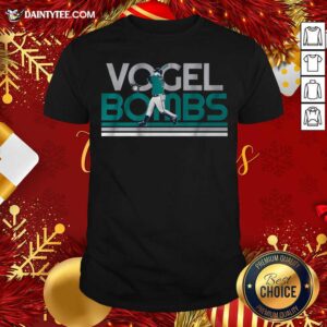 Top Licensed Dan Vogelbach Vogel Bombs Shirt