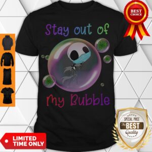 Official Jack Skellington Mask Stay Out Of My Bubble Shirt