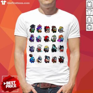 Top Among Us X League Of Legends Games Shirt