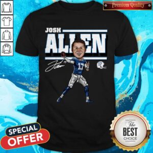 Premium Josh Allen Cartoon Tee Buffalo Bills Mafia Shirt