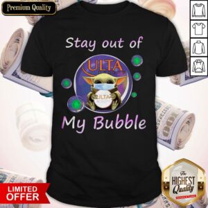 Official Baby Yoda Mask Hug Ulta Beauty Stay Out Of My Bubble Shirt