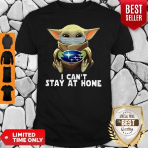 Star Wars Baby Yoda Mask Hug Subaru I Can’t Stay At Home Shirt