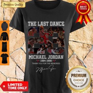 Top Michael Jordan The Last Dance 1984-1998 Thank You For The Memories Shirt