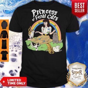 Official Princess Of Feral Cats Shirt