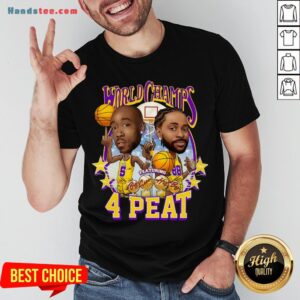 Happy Freddie Gibbs World Champs 4 Peat Shirt