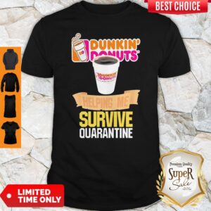 Hennessy Helping Me Survive Quarantine Coronavirus Shirt