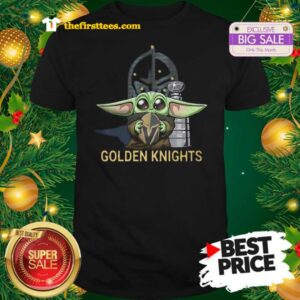 Official Baby Yoda Hug Vegas Golden Knights Star Wars Mandalorian Shirt