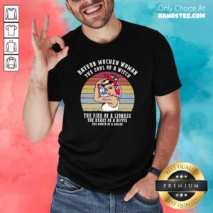 Tense Strong Girl Bayern Munich Woman The Soul Of A Witch 2 Shirt