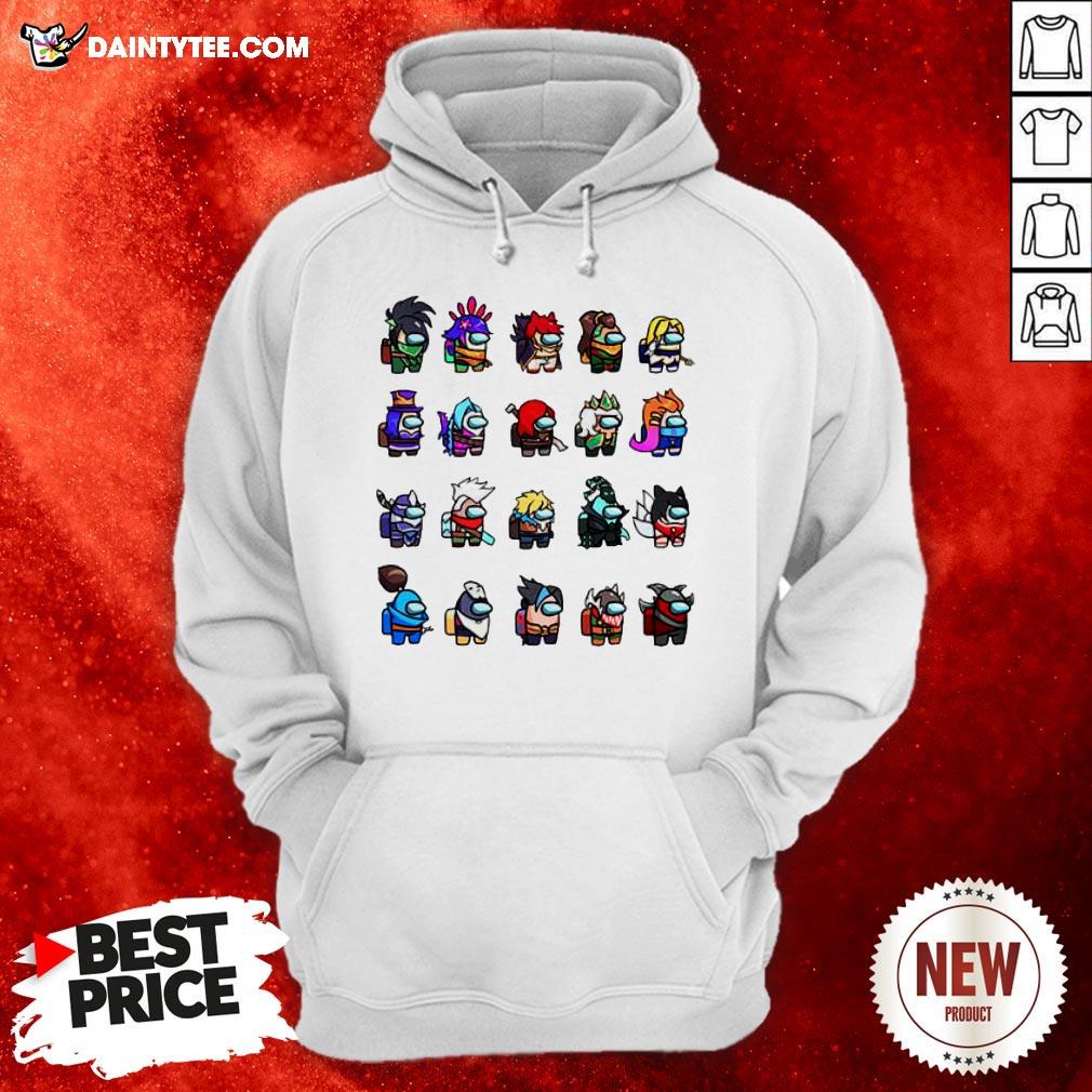 Among Us X League Of Legends Gams Shirt