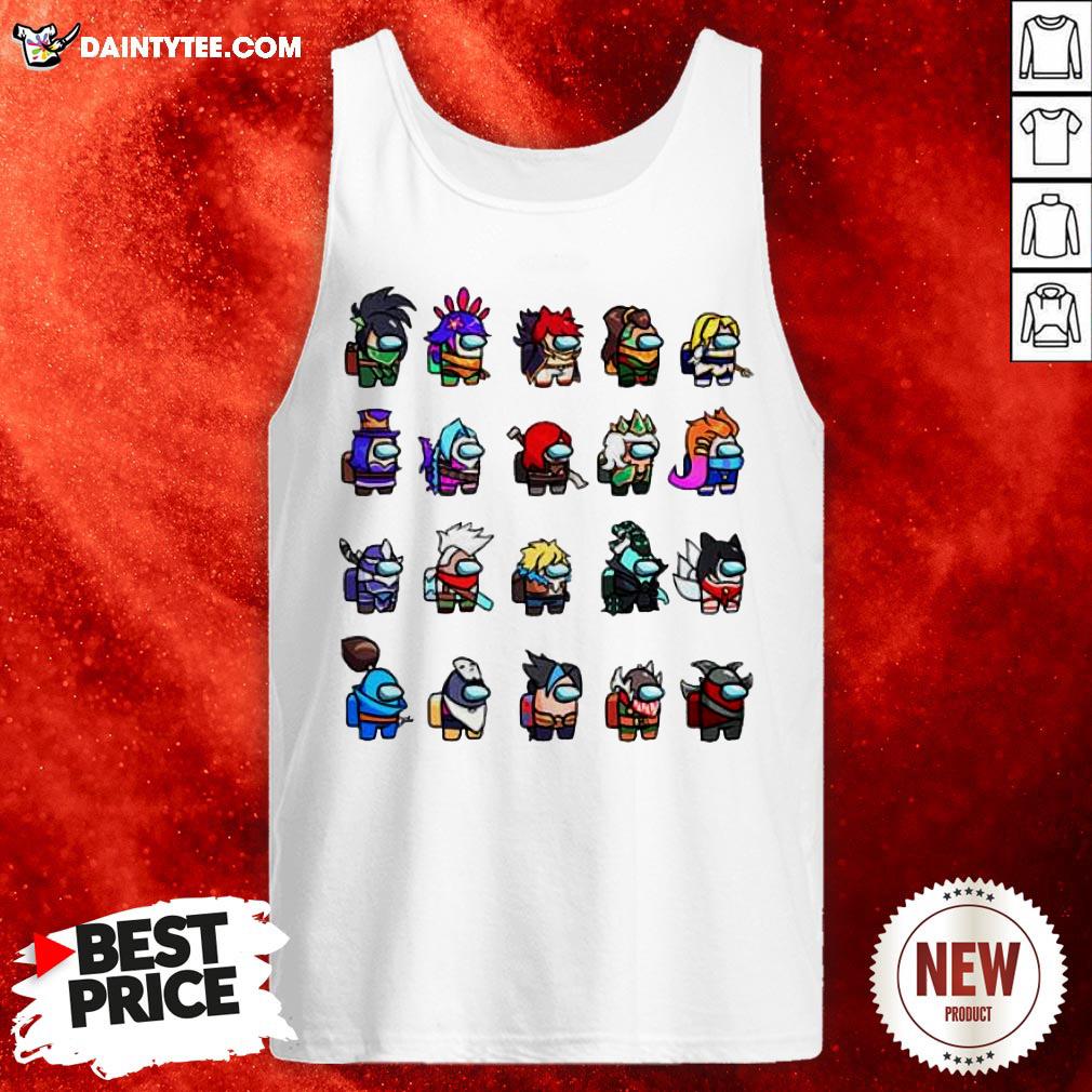Among Us X League Of Legends Gams Shirt