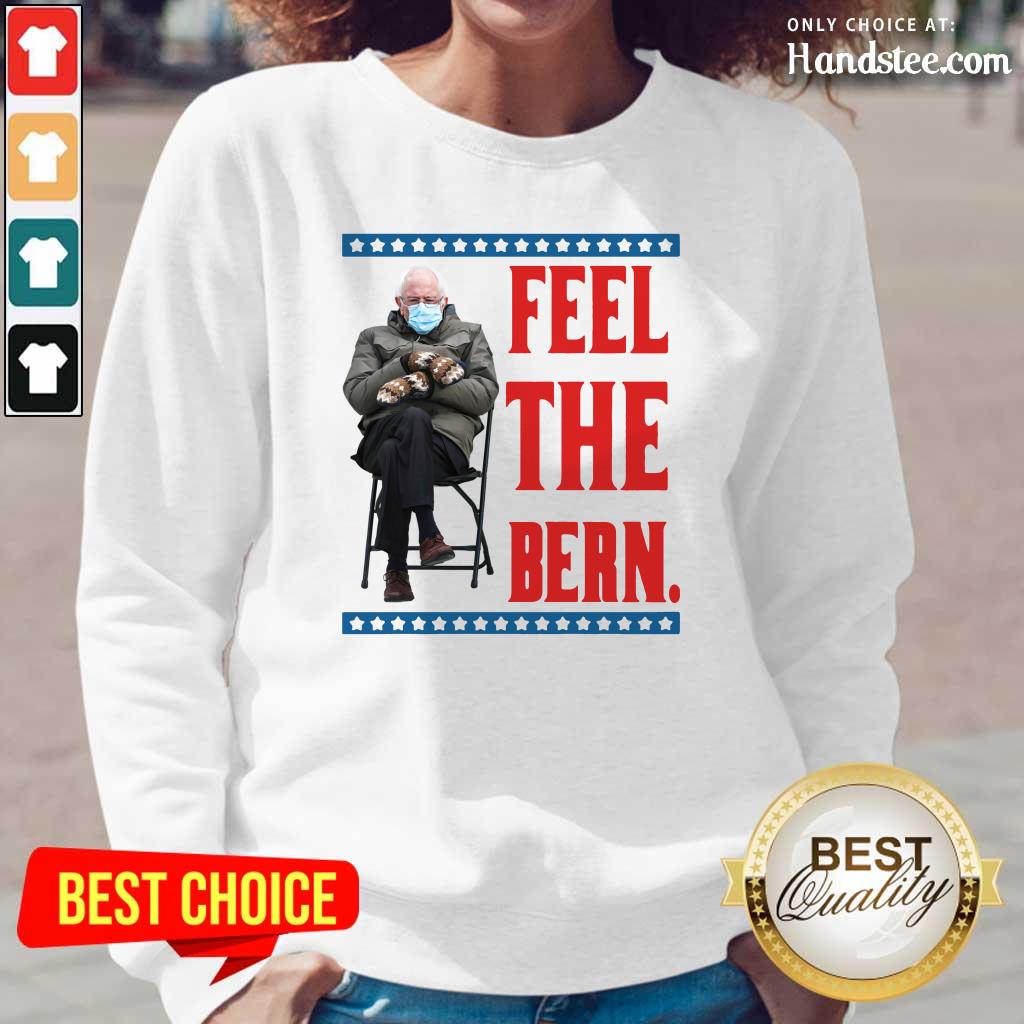 Annoyed Bernie Sanders Meme Feel The Bern Tee 2 Shirt