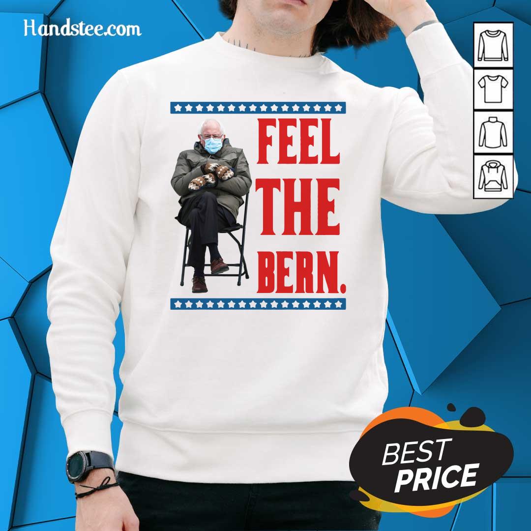 Annoyed Bernie Sanders Meme Feel The Bern Tee 2 Shirt