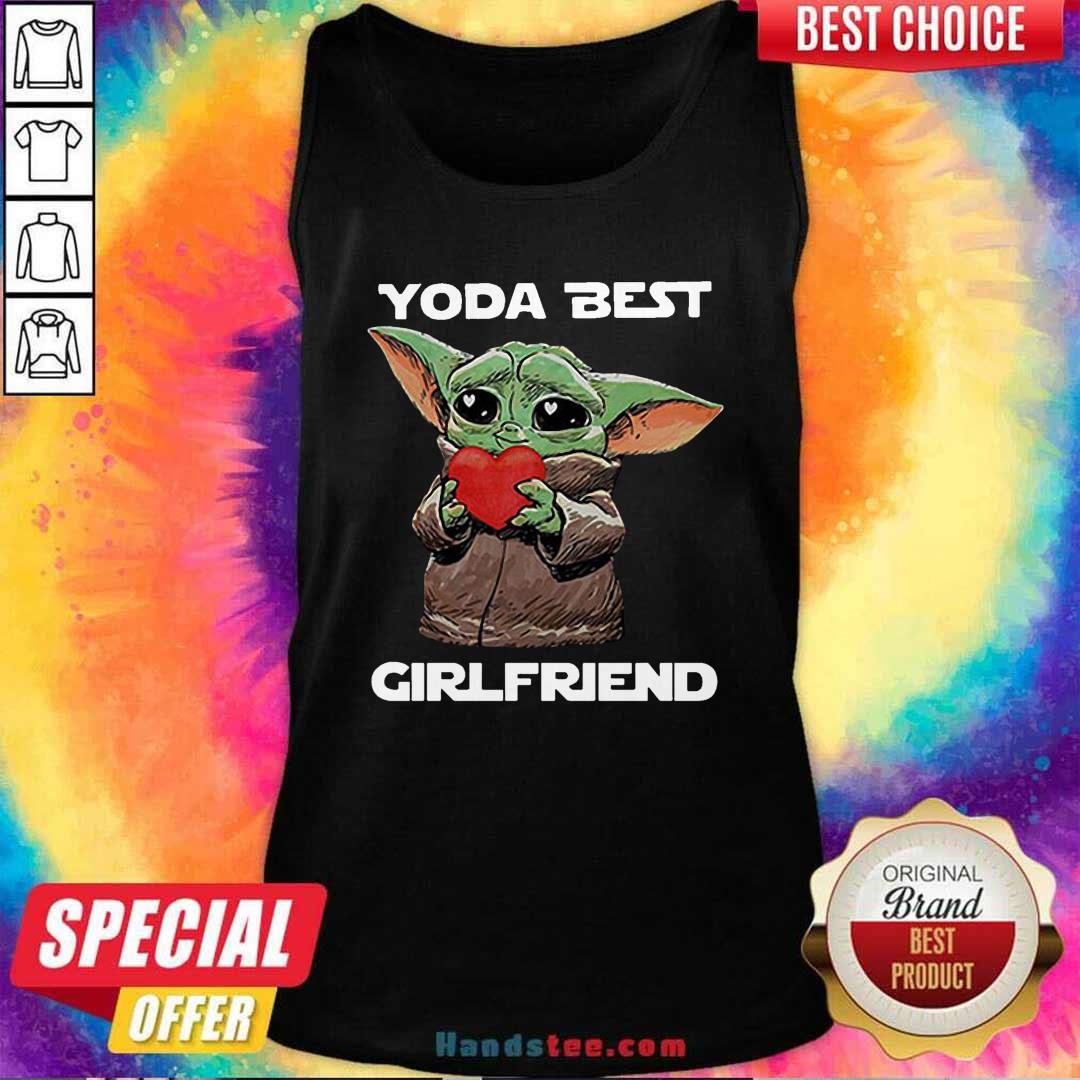 Awesome Baby Yoda Hug Heart Best Girlfriend Shirt