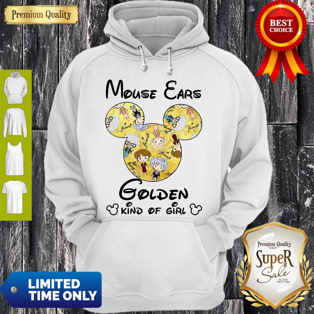 Awesome Mouse Ears Golden Kind Of Girl Mickey Mouse Shirt