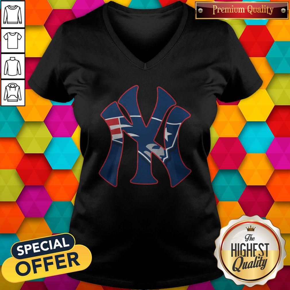 Awesome New York Yankees And New England Patriots Shirt