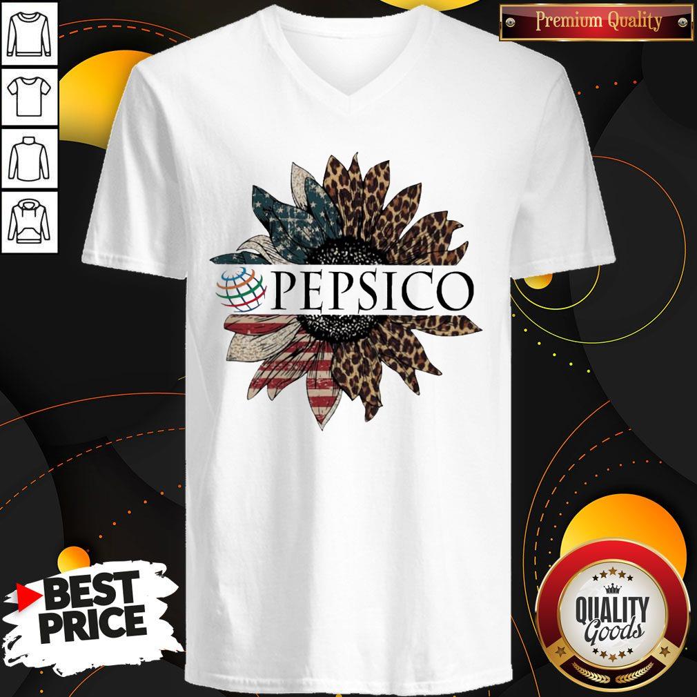 Awesome Pepsico The 4th Of July Sunflower American Flag Shirt