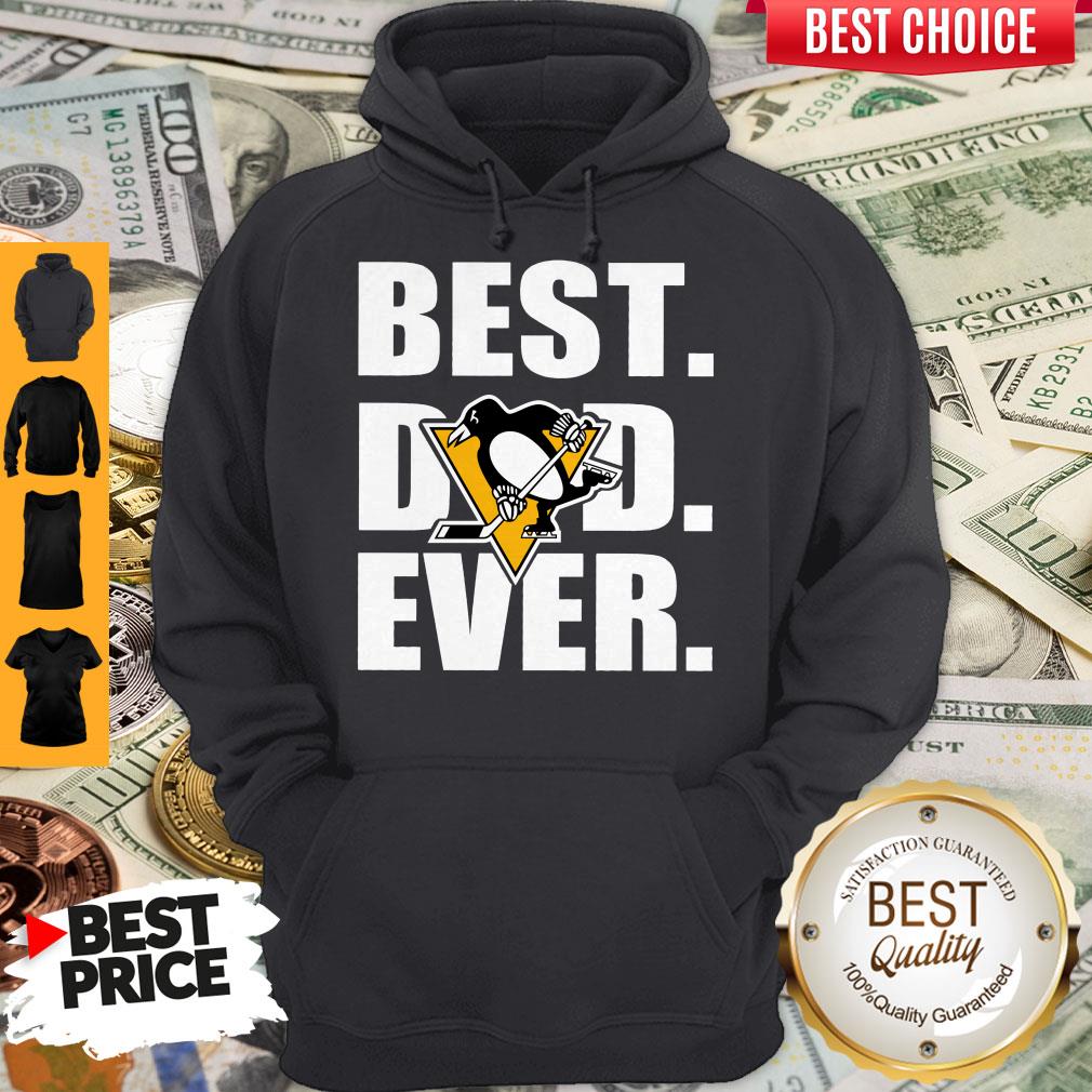 Awesome Pittsburgh Penguins Best Dad Ever Shirt
