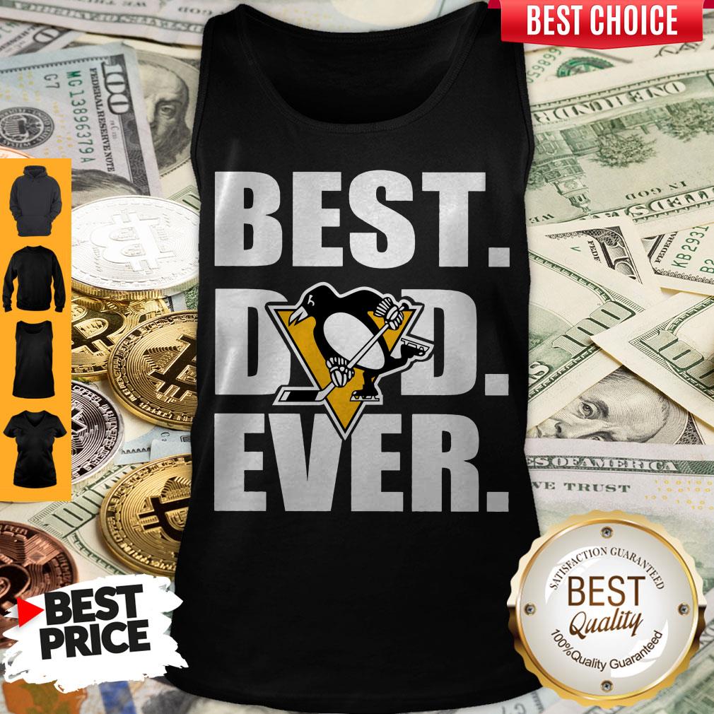 Awesome Pittsburgh Penguins Best Dad Ever Shirt