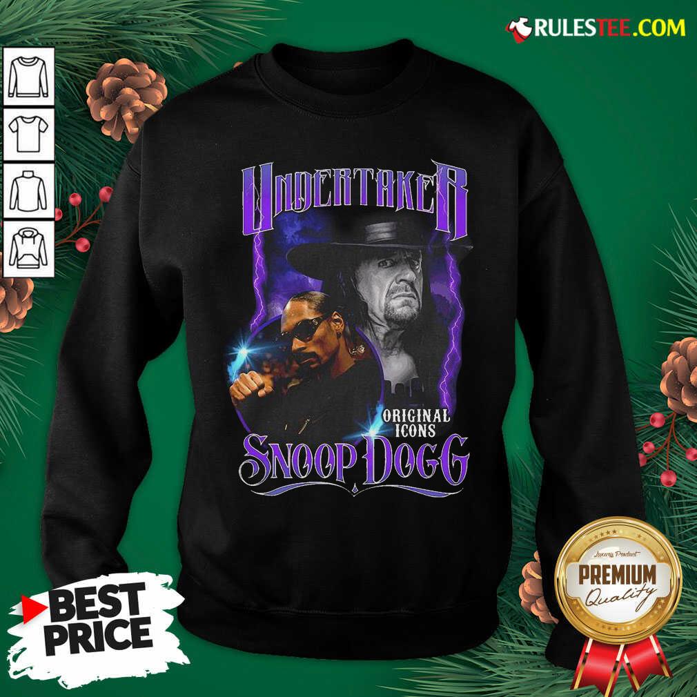 Awesome Undertaker Original Icons Snoop Dogg Shirt