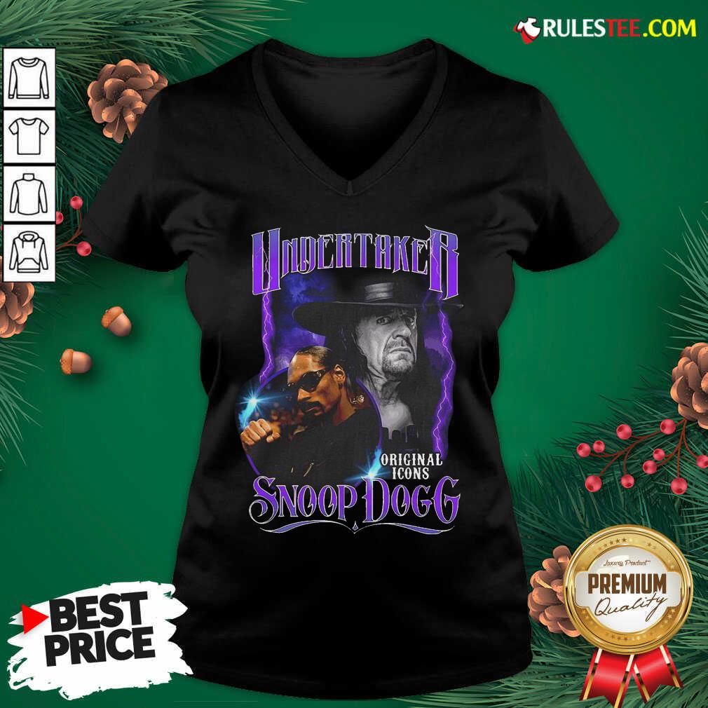Awesome Undertaker Original Icons Snoop Dogg Shirt