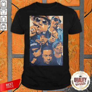 Notorious Big Snoop Dogg Ice Cube Eminem Tupac Shirt