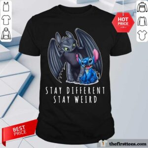 Stitch Stay Different Stay Weird Shirt
