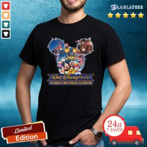 Nice Mickey Mouse Walt Disney World The World's Most Magical Celebration Shirt