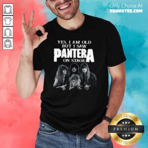 Top Yes I Saw Panther 48 On Stage Shirt