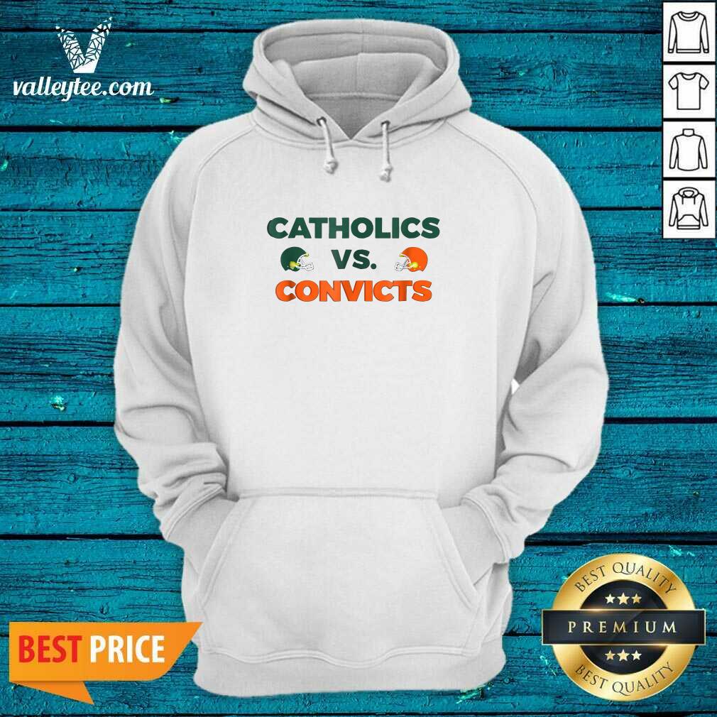Beautiful Catholics Vs Convicts Football Shirt