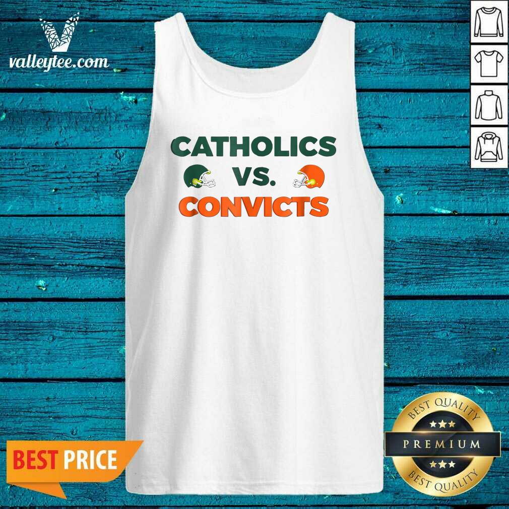 Beautiful Catholics Vs Convicts Football Shirt