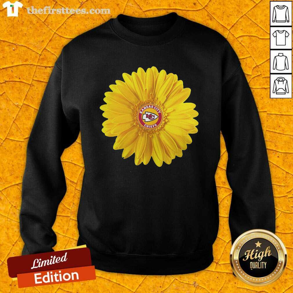 Beautiful Kansas City Chiefs Sunflower Shirt