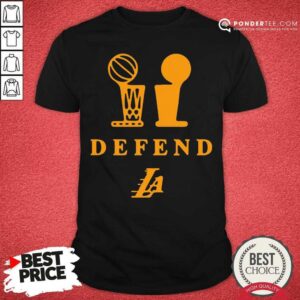 Good Lebron Lakers Trophy Defend Shirt
