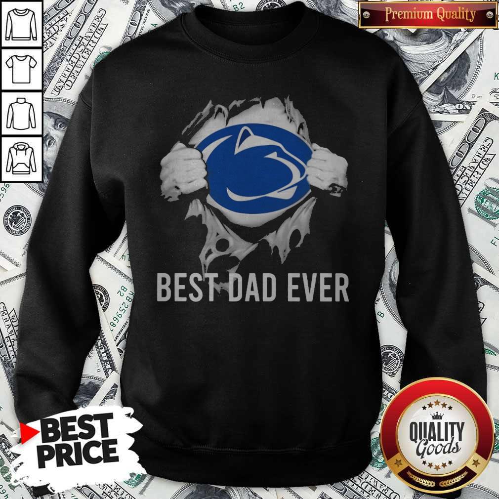 Blood Inside Me Pennsylvania Nittany Lions Best Dad Ever Shirt