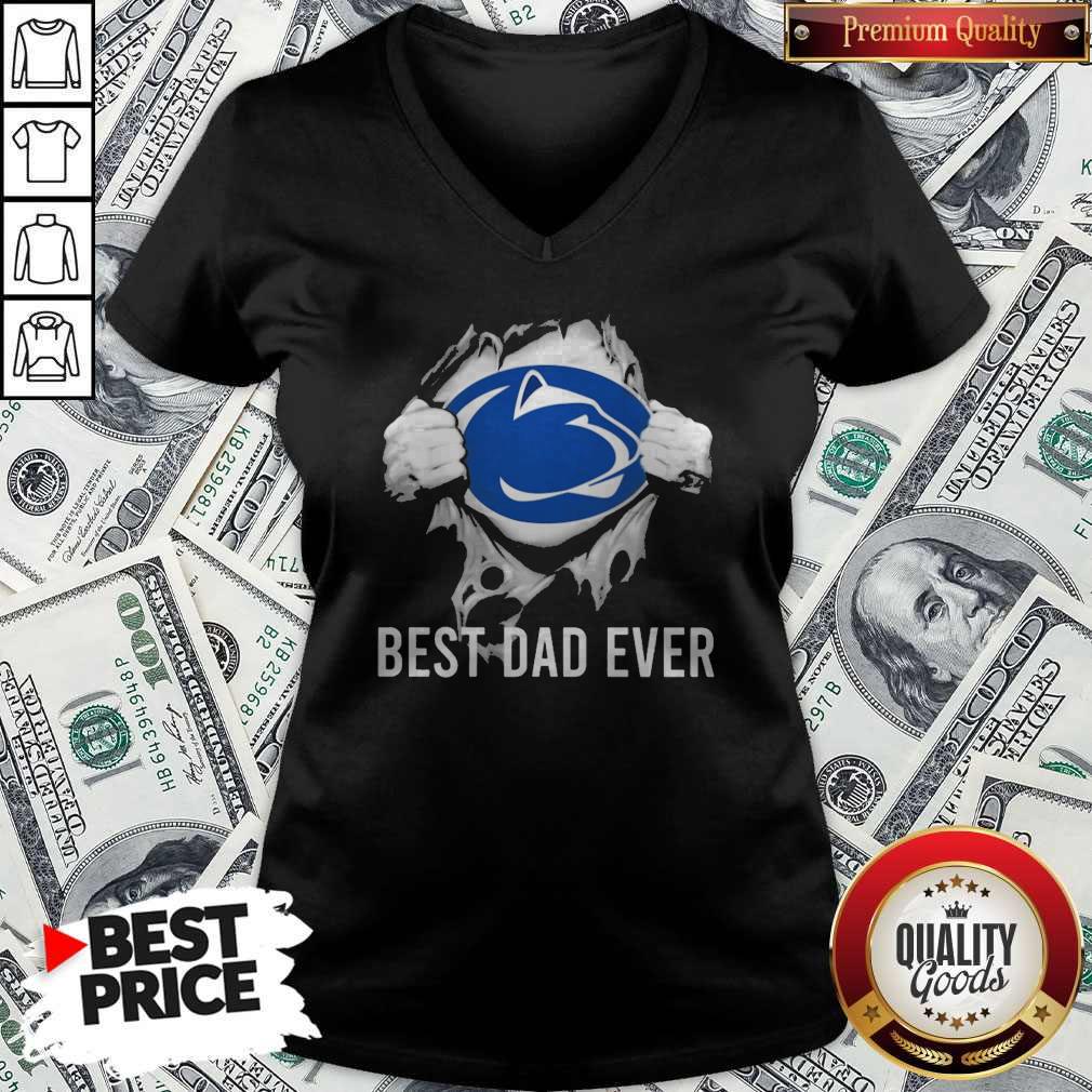 Blood Inside Me Pennsylvania Nittany Lions Best Dad Ever Shirt