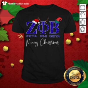 Official Zeta Phi Beta Merry Christmas Shirt