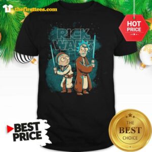 Cartoon Rick And Morty Rick Wars Star Wars Shirt