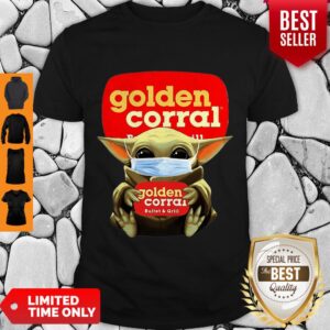 Nice Baby Yoda Mask Golden Corral Coronavirus Shirt