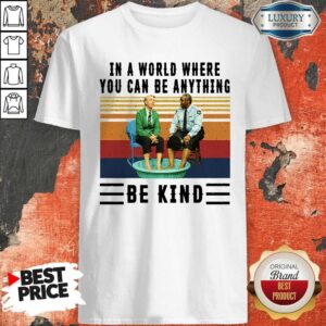 Top In A World Where You Can Be Anything Be Kind Kiddie Pool And Mr. Rogers Shirt