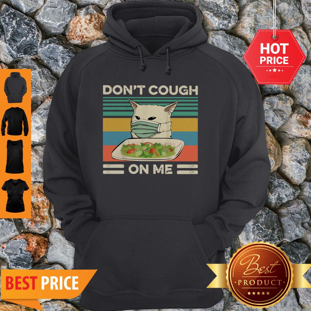Confused Cat Meme Don’t Cough On Me Vintage Shirt