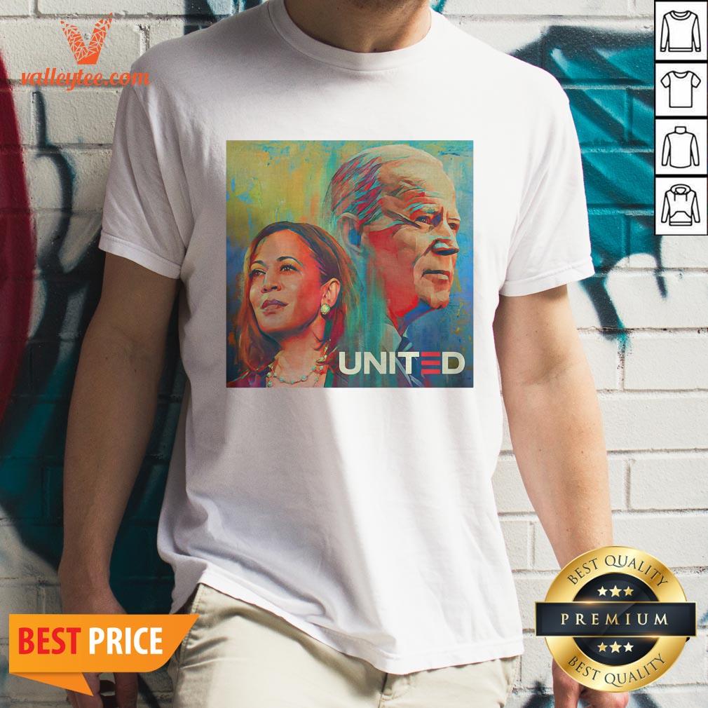 Cool Joe Biden And Kamal Harris United Shirt