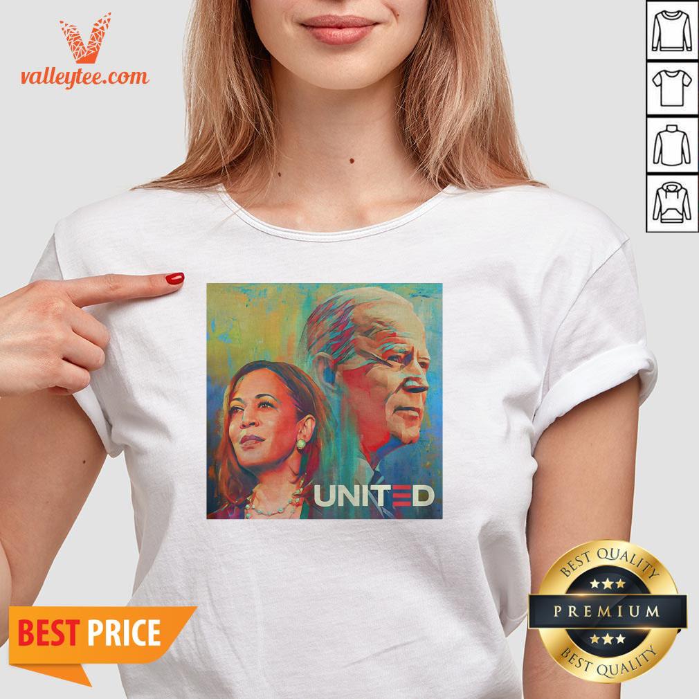 Cool Joe Biden And Kamal Harris United Shirt