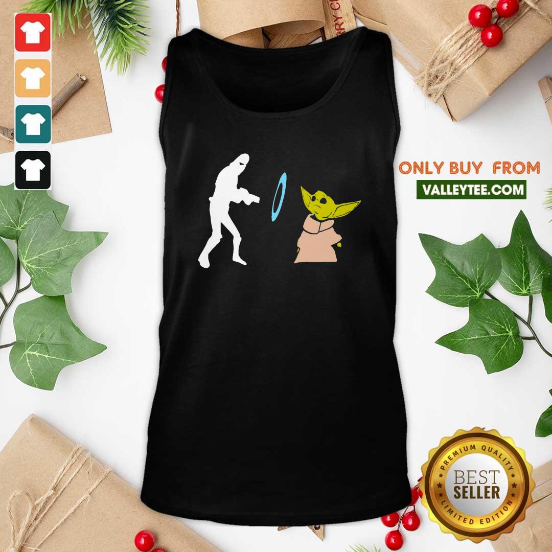 Cool Star Wars Mandalorian Baby Yoda Grogu Stunned Shirt