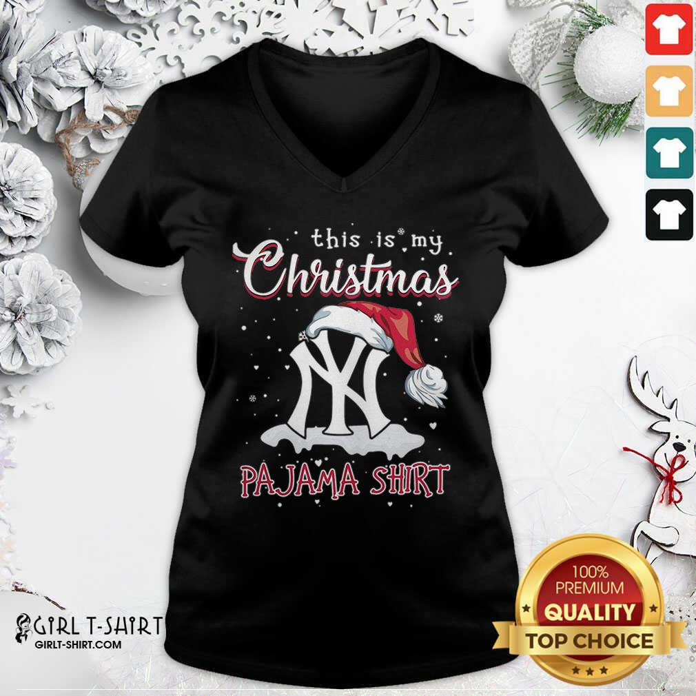 Cool This is My Christmas Pajama New York Yankees Shirt